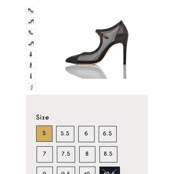 Joan Oloff Napa luxury black heels womens size 11 - Picture 3 of 3